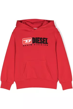 Diesel Sudaderas con logo - Hoodie con logo bordado