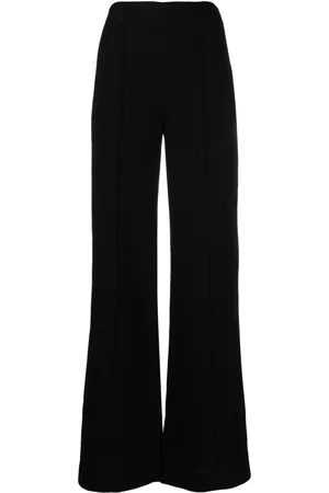 Chloé Pantalones acampanados con tiro alto