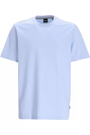 HUGO BOSS Hombre Playeras originales - Logo-embroidered cotton T-shirt