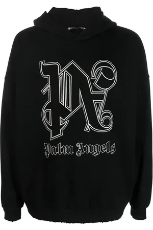 Palm Angels Hoodie con logo estampado