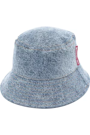 Moschino Mujer Gorro pescador - Gorro de pescador de mezclilla