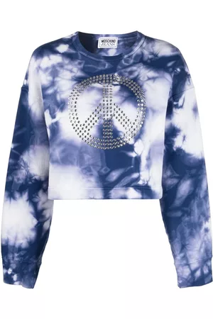 Moschino Mujer Estampados - Sudadera con estampado tie-dye