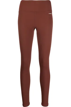 Sporty & Rich Leggins con parche del logo