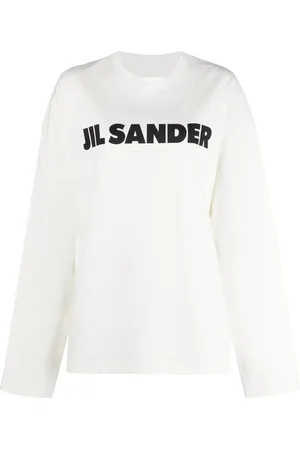 Jil Sander Sudadera con logo estampado