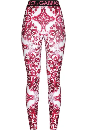 Dolce & Gabbana Leggins con estampado Mayólica