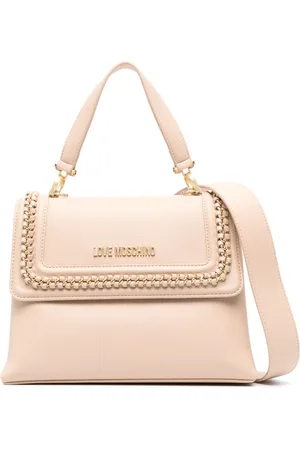 Moschino Tote con detalle de cadena