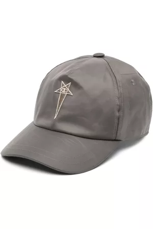 Rick Owens Hombre Gorras - Logo-patch baseball cap