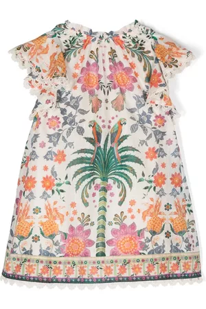 ZIMMERMANN Niña y chica adolescente Vestidos - Floral-print cotton dress