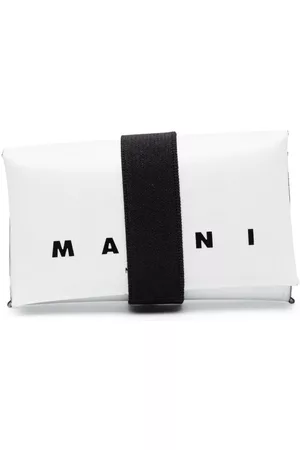 Marni Cartera plegable con logo estampado