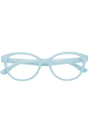 Dolce & Gabbana Lentes con armazón redonda y logo
