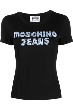 Moschino Playera con logo estampado
