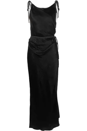 Acne Studios Mujer Vestidos Satín - Satin-finish sleeveless dress