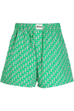 Natasha Zinko Shorts deportivos con logo estampado