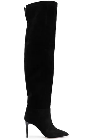 PARIS TEXAS Mujer Stiletto - Stiletto 100mm thigh-length suede boots