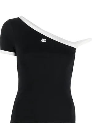 Courrèges Playera asimétrica