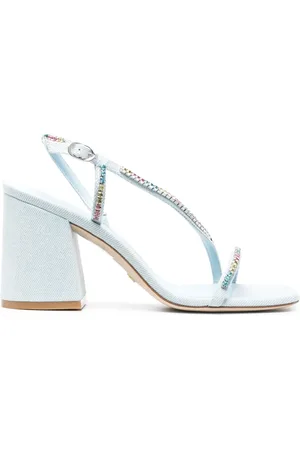 Stuart Weitzman Sandalias con detalles de cristal