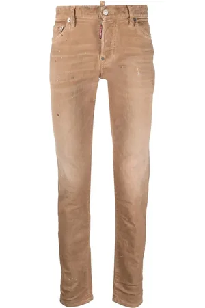 Dsquared2 Skinny jeans con motivo de salpicaduras de pintura
