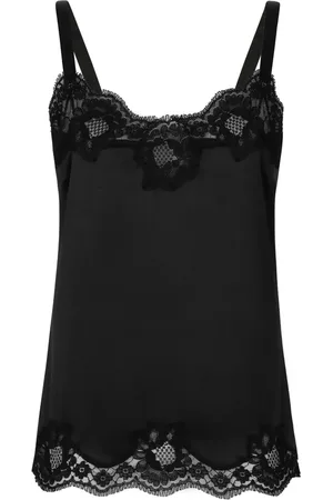 Dolce & Gabbana Top de tirantes finos con encaje