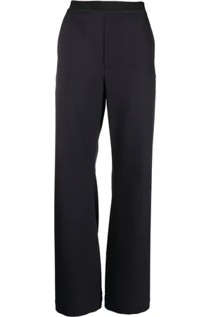 Maison Margiela Pantalones anchos con detalle de costuras