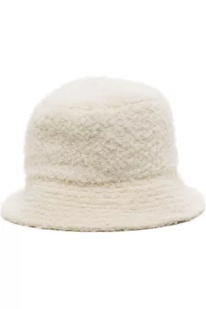 Lack of Color Mujer Sombreros - Shearling bucket hat