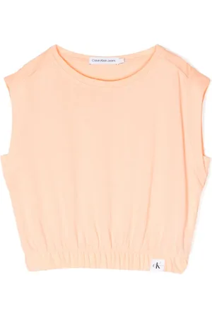 Calvin Klein Top corto sin mangas