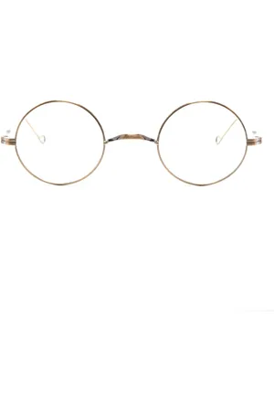 Lunor Lentes con armazón redonda metalizada