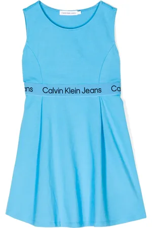 Calvin Klein Vestido sin mangas con detalle