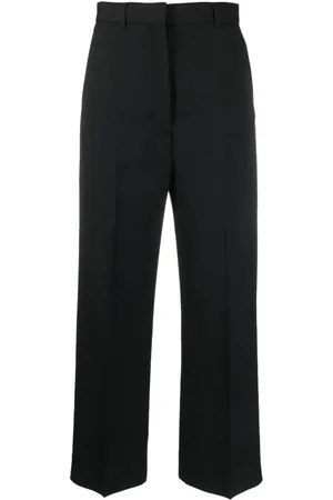 Acne Studios Pantalones capri con pinzas
