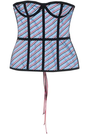 Thom Browne Corset a rayas