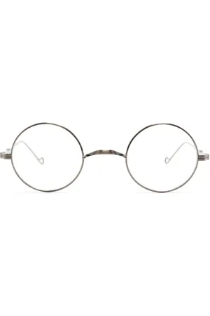 Lunor Lentes con armazón redonda metalizada