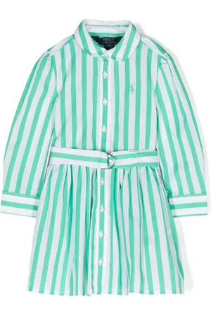 Ralph Lauren Vestido camisero con logo bordado