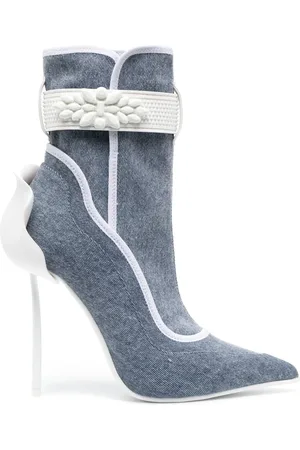 LE SILLA Botines de mezclilla Snorkeling con tacón de 120mm