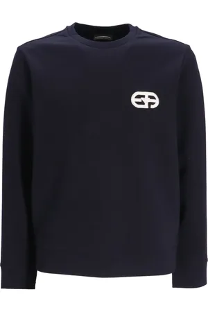 Emporio Armani Sudadera con parche del logo
