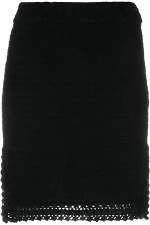 Zadig & Voltaire Falda tejida de crochet