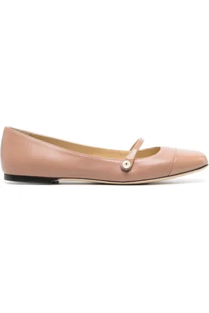 Jimmy Choo Flats con detalle de perlas