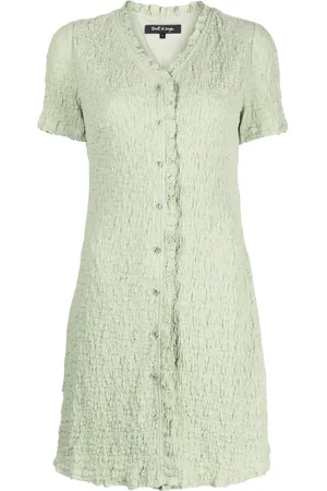 tout a coup Vestido corto con efecto de cloqué