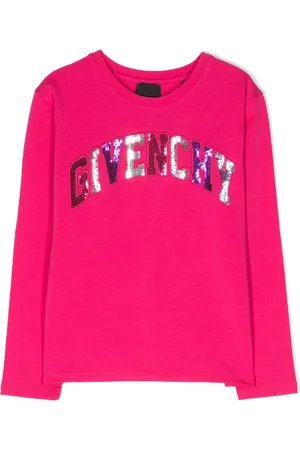 Givenchy Playera con logo y detalles de lentejuelas