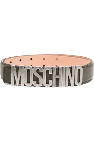 Moschino Hombre Cinturones - Cinturón con letras del logo