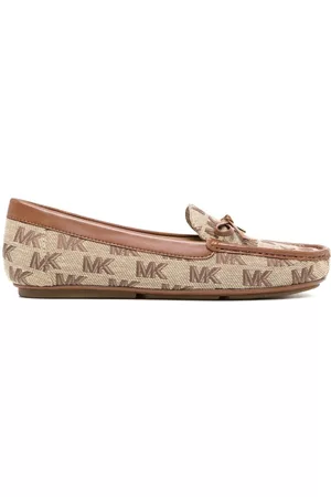 Michael Kors Mujer Mocasines - Juliette monogram-jacquard loafers