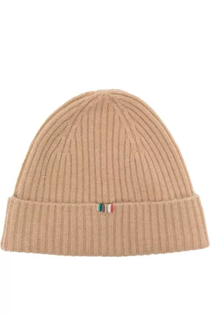 EXTREME CASHMERE Mujer Gorros - Embroidered-motif ribbed-knit beanie