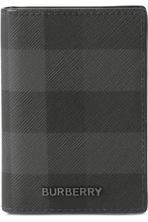 Burberry Tarjetero plegable a cuadros