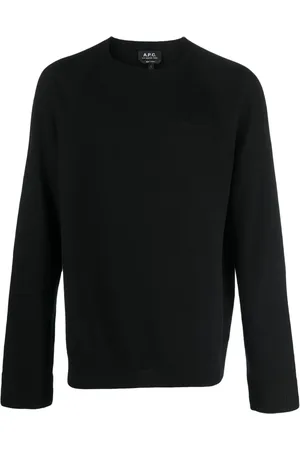 A.P.C. Suéter con logo bordado