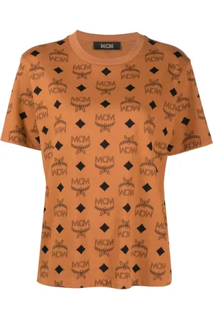 MCM Camisa con monograma estampado