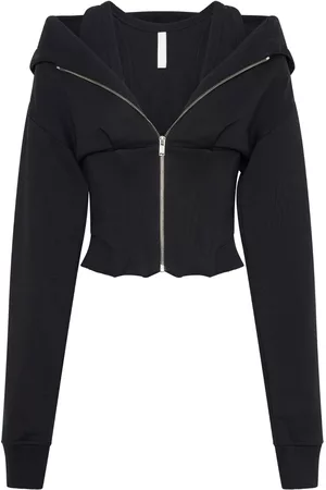 DION LEE Mujer Corset - Layered corset-style hoodie
