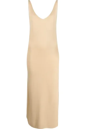 Joseph Vestido largo sin mangas con cuello en V