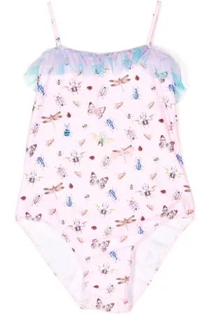 Selini Action Traje de baño con insecto estampado