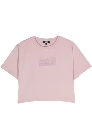 DKNY Playera con parche del logo
