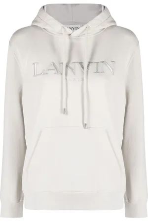 Lanvin Hoodie con logo bordado