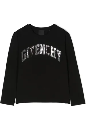 Givenchy Playera manga larga con lentejuelas