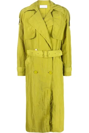 CHRISTIAN WIJNANTS Gabardina midi Jushu